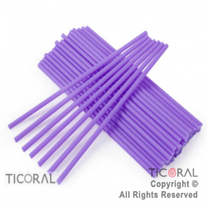 PALITO PARA CHUPETIN COLORES VIOLETA 15CM x 50